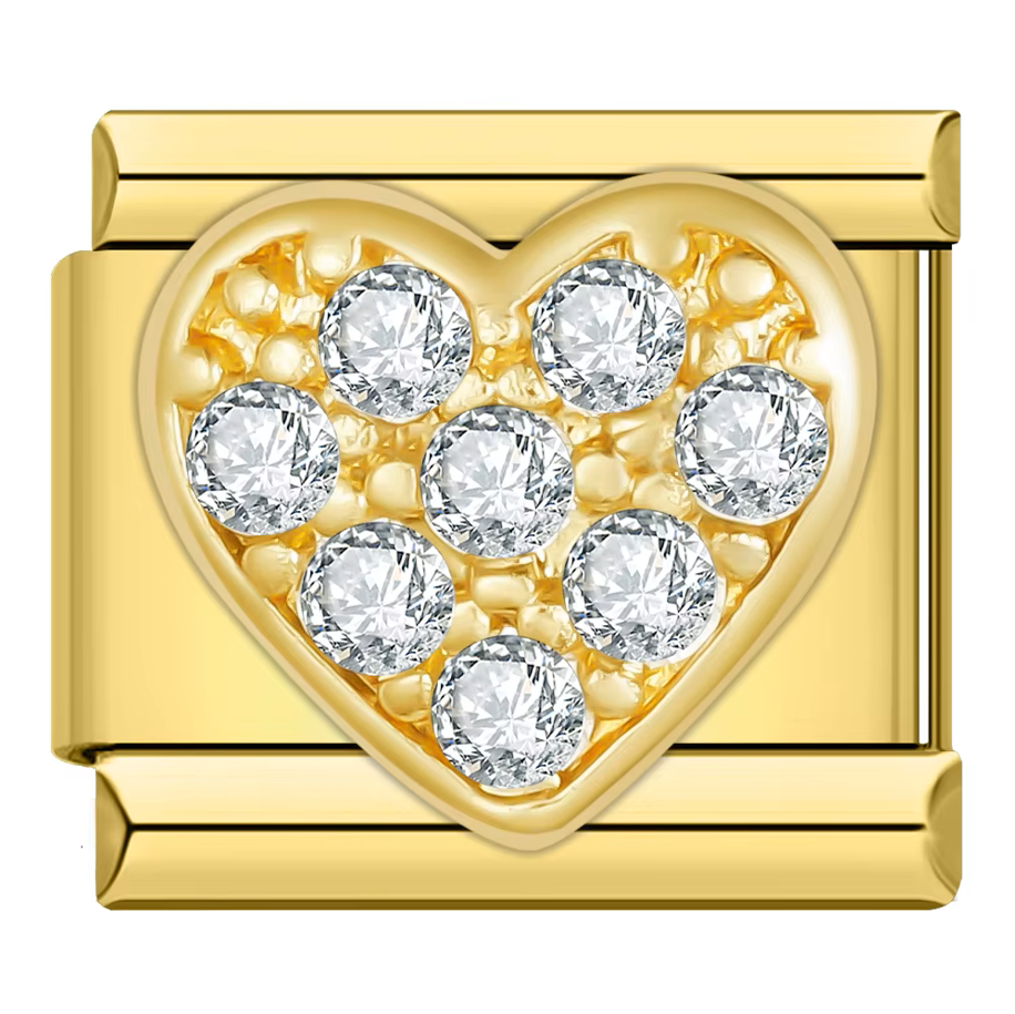 Stone Heart - Gold