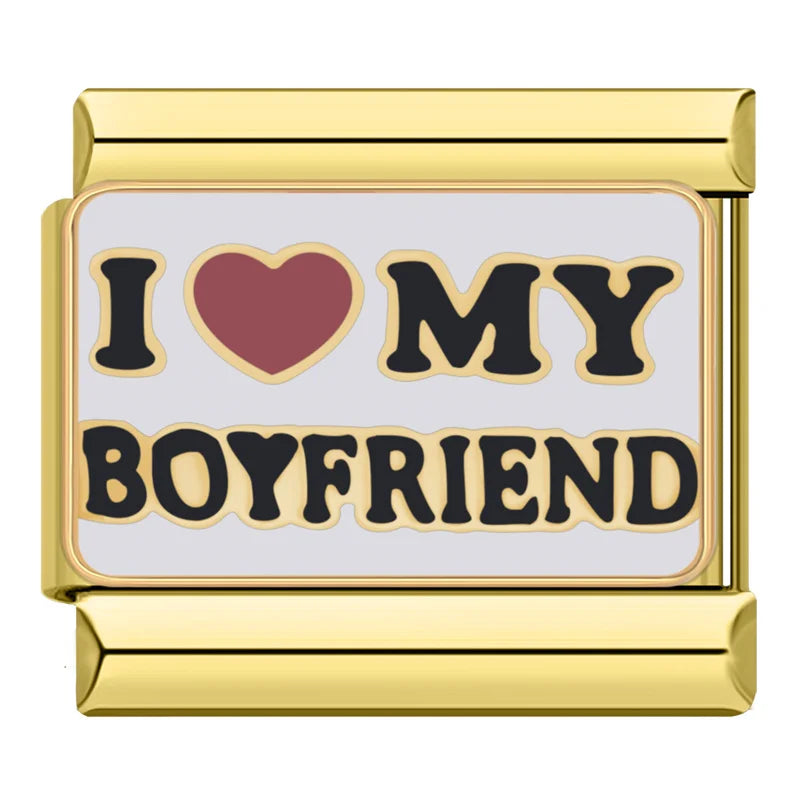 I Love My Boyfriend - Gold