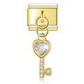 Heart Key - Gold