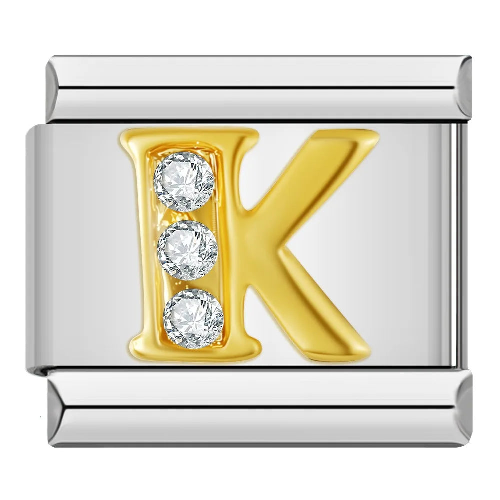 Letter K - Silver