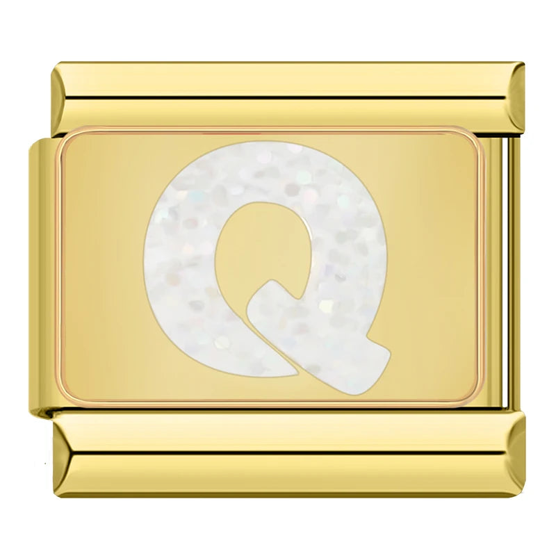 Letter Q - Gold
