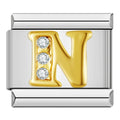 Letter N - Silver